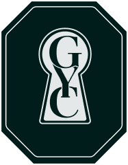 Global Youth Council emblem featuring the letters G, Y, and C inside a keyhole-shaped design